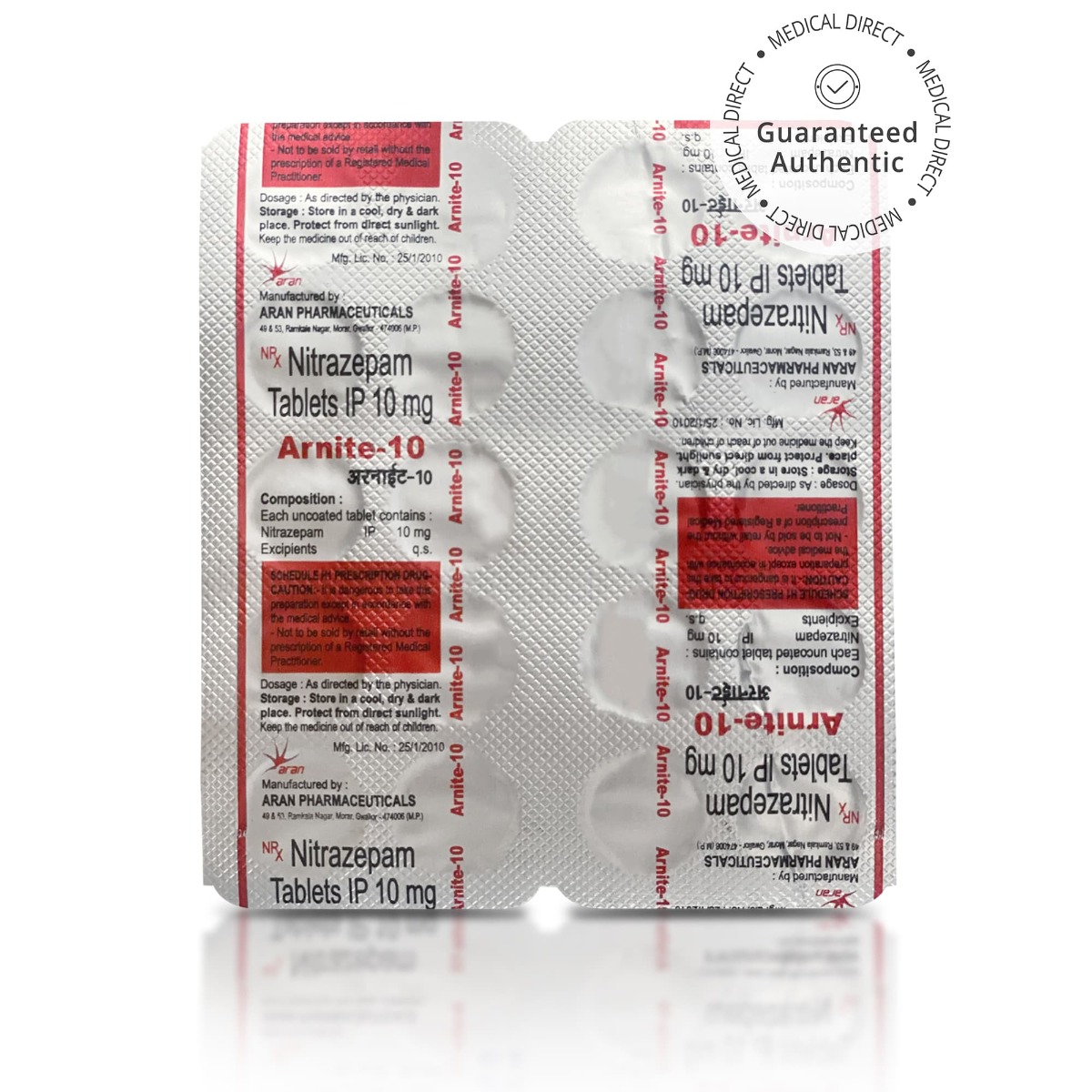 Nitrazepam 10mg Tablets - Arnite - Image 4