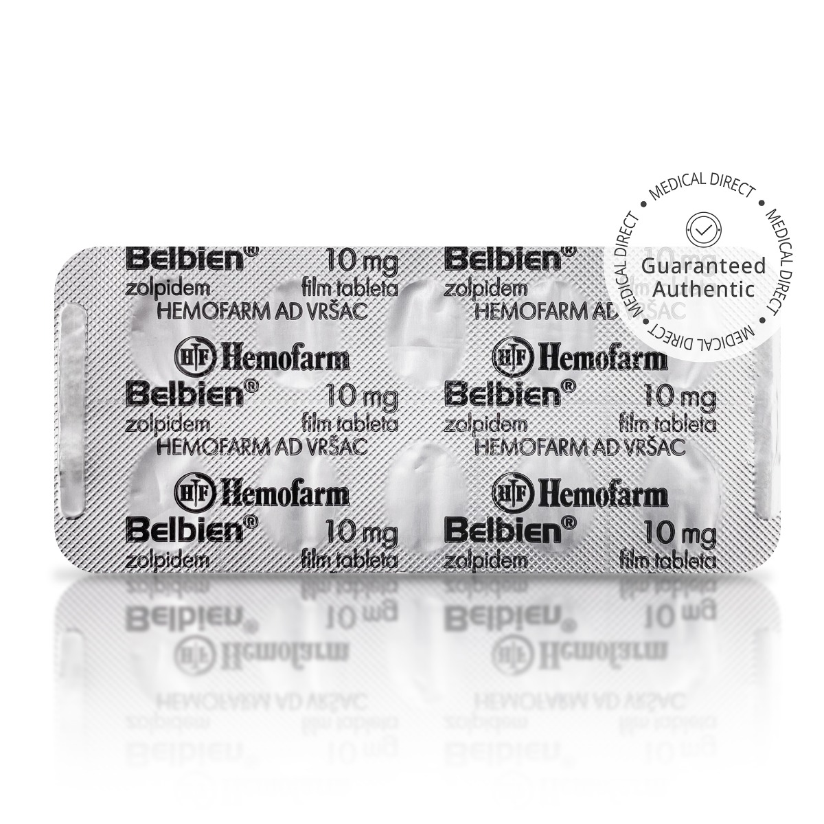 Zolpidem Tartrate 10mg Tablets - Hemofarm - Image 3