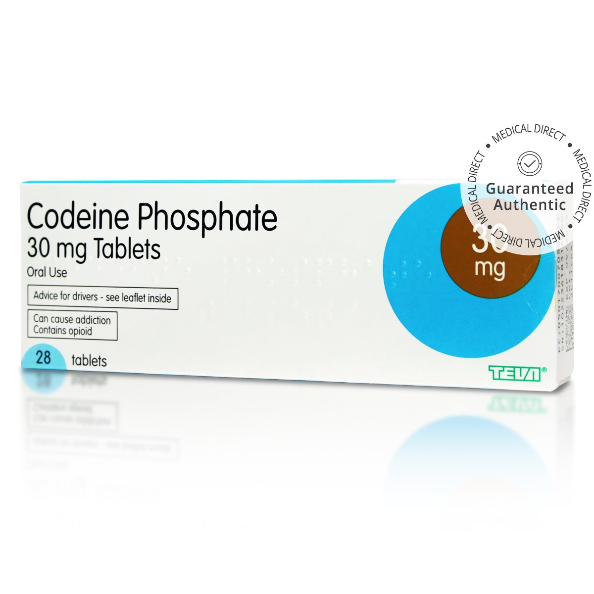 Codeine Phosphate 30mg Tablets - Teva - Image 2