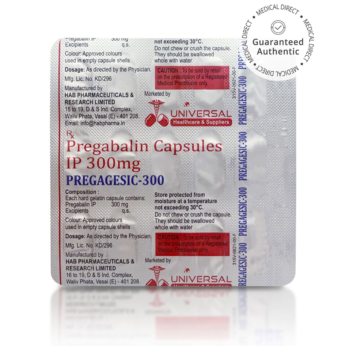 Pregabalin Pregagesic 300mg Tablets - Universal - Image 2
