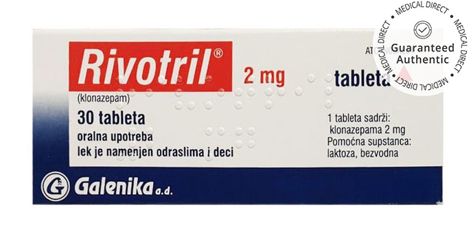 Rivotril 2mg Tablets - Galenkia
