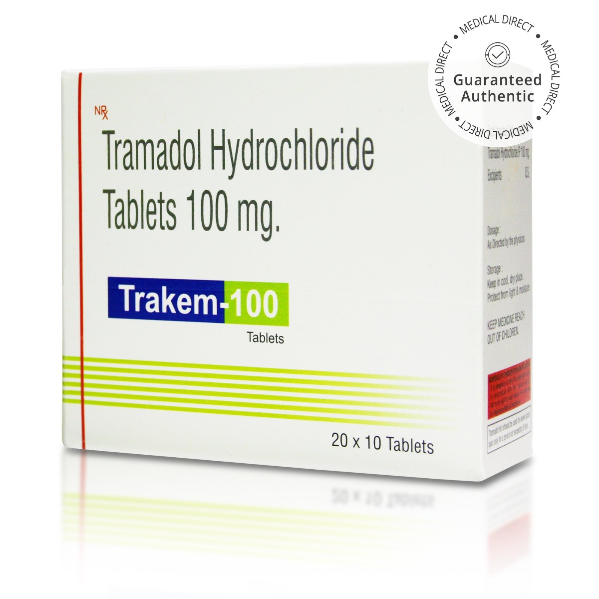 Tramadol Hydrochloride 100mg Tablets - Trakem - Image 2