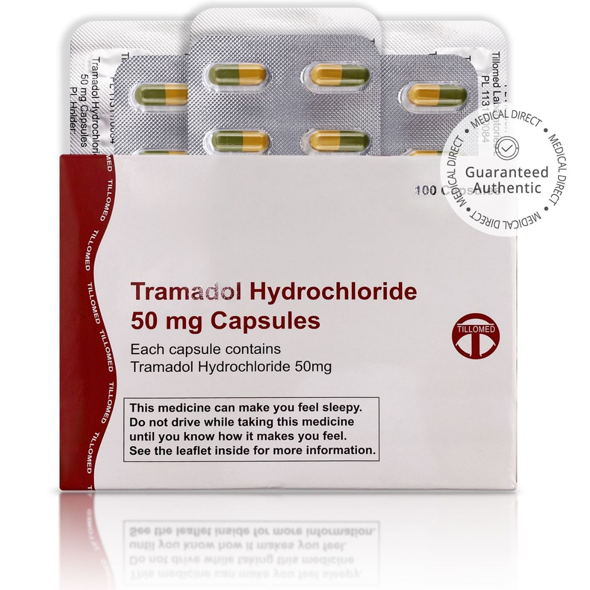 Tramadol Hydrochloride 50mg Tablets - Tillomed