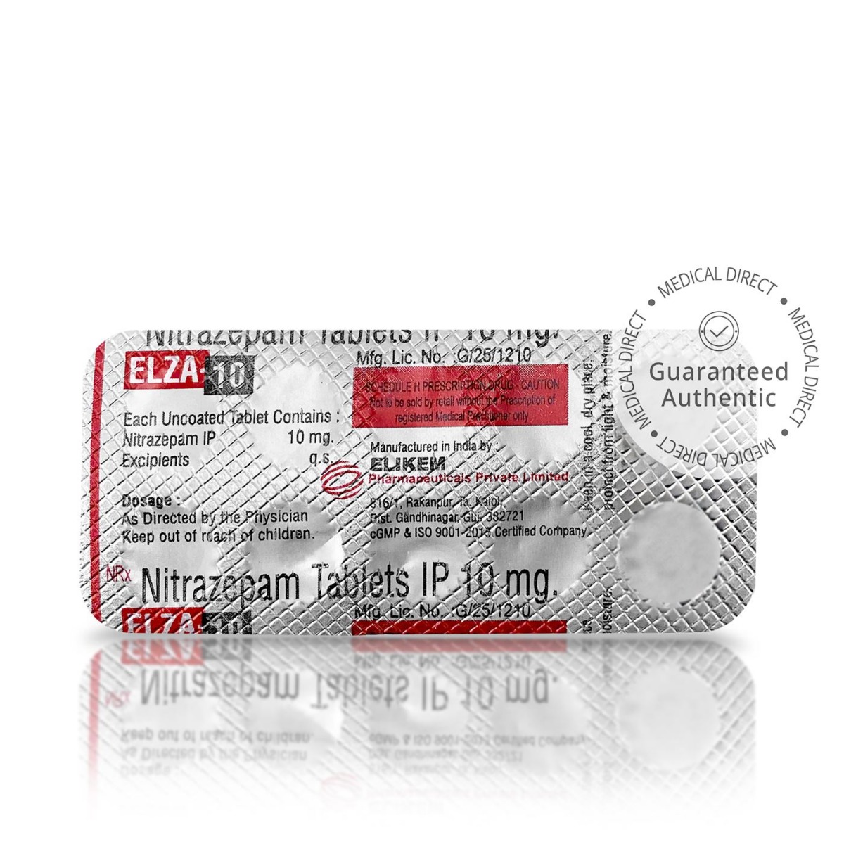Nitrazepam 10mg Tablets - Elikem - Image 3