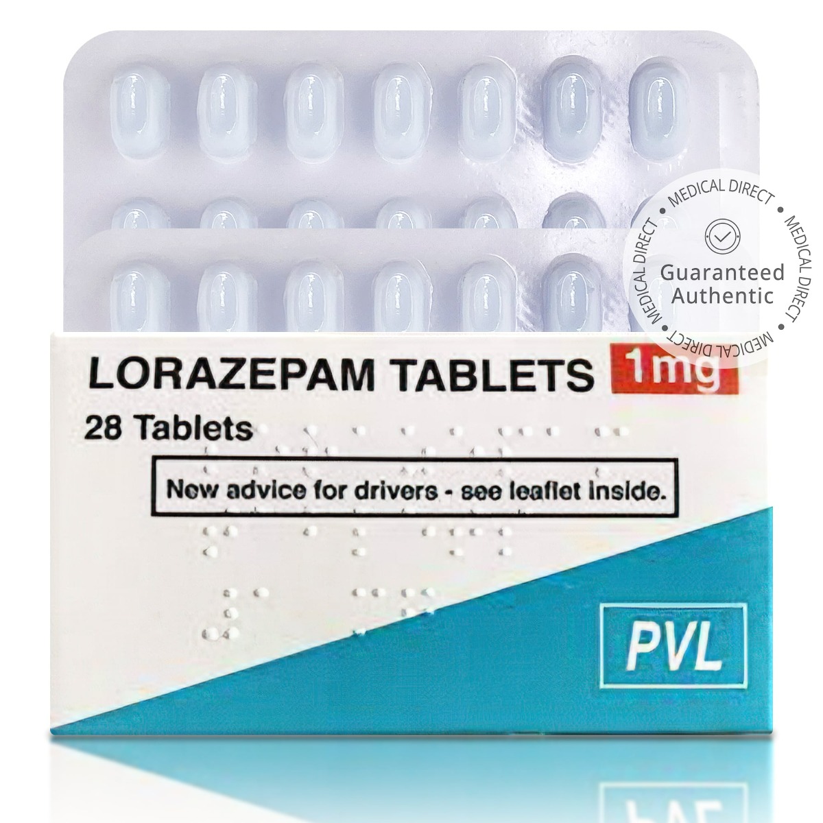 Lorazepam 1MG Tablets - Pharmvit