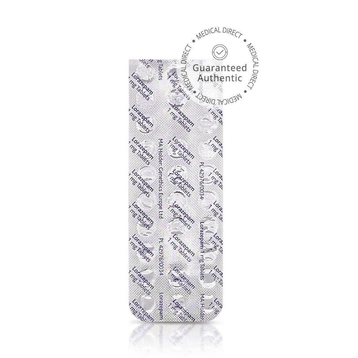 Lorazepam 1MG Tablets - Genethics - Image 3
