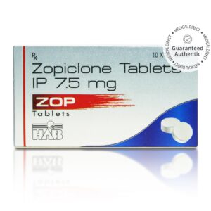 Zopiclone 7.5mg Tablets White - HAB